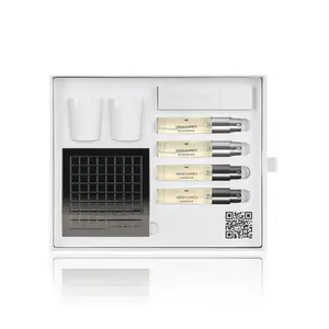 Perfumer Extraordinaire Kingside and Queenside Discovery Set - 4 x 7.5ml Travel Sprays + Ceramic Diffusers