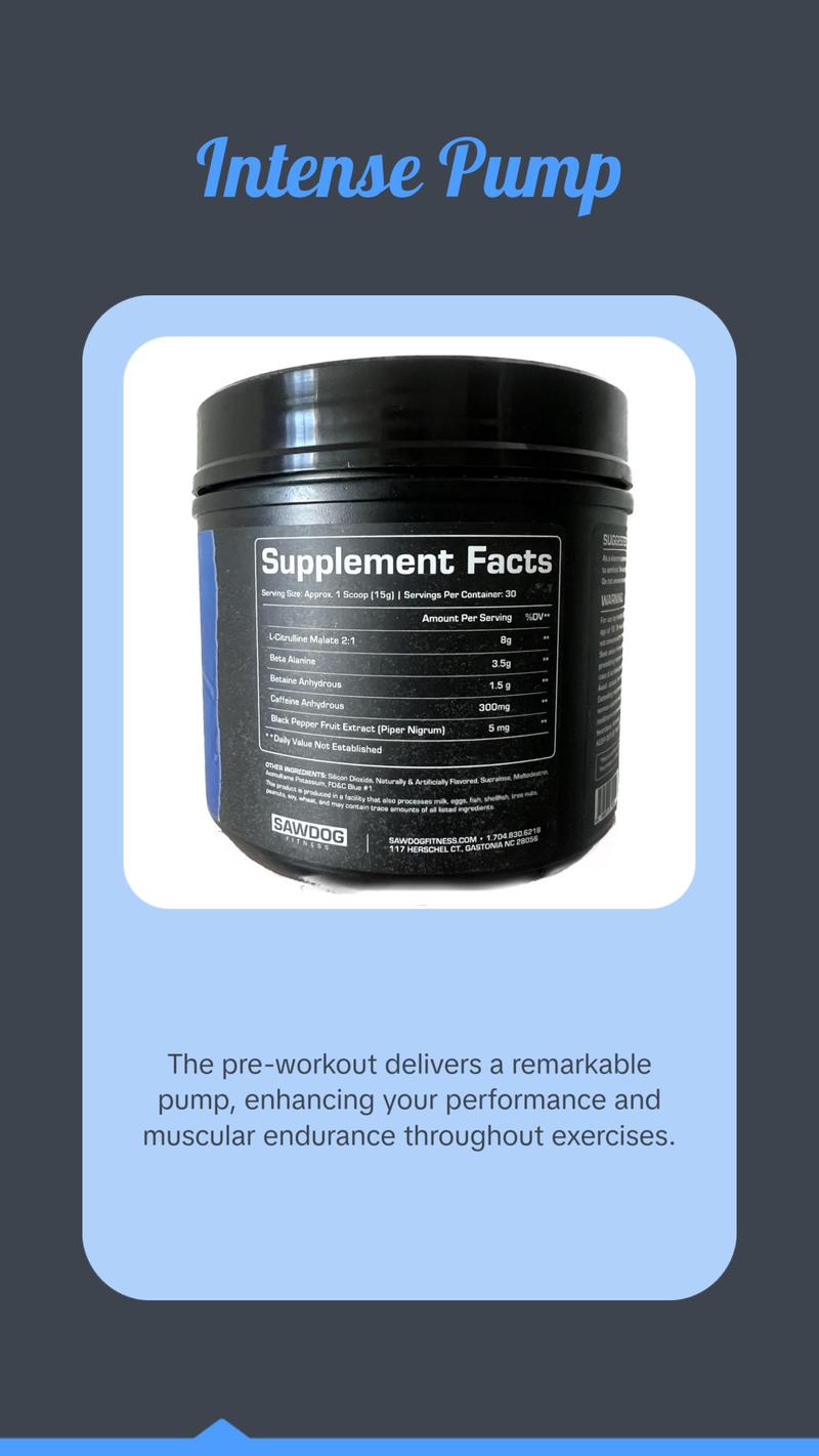 Get Sawed Pre-Workout