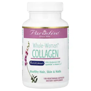 Paradise Herbs Whole-Woman® Collagen, 120 Vegetarian Capsules