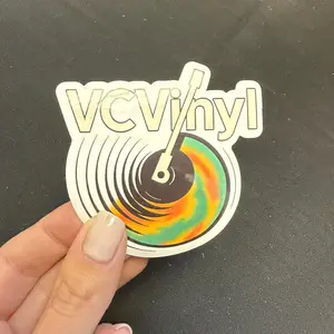 VcVinyl Sticker 3x3