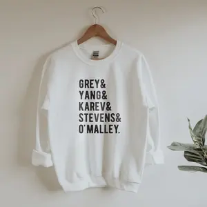 Grey’s Anatomy Memorial Hospital Sweatshirt – McDreamy Meredith Cristina Sweater