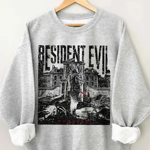 Resident Evil Vintage Survival Horror Shirt – Retro Zombie Game Graphic Tee