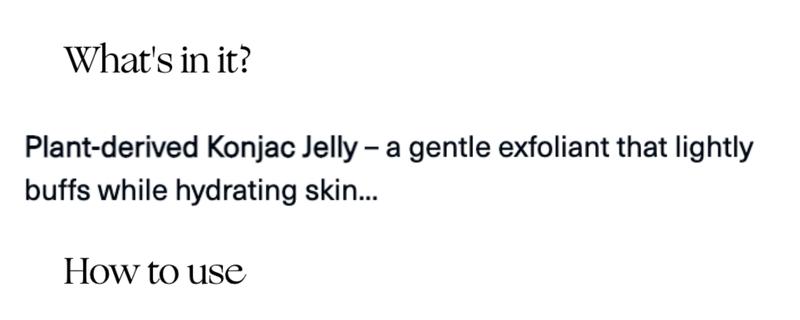 Find Comfort Gentle Exfoliating Body Wash