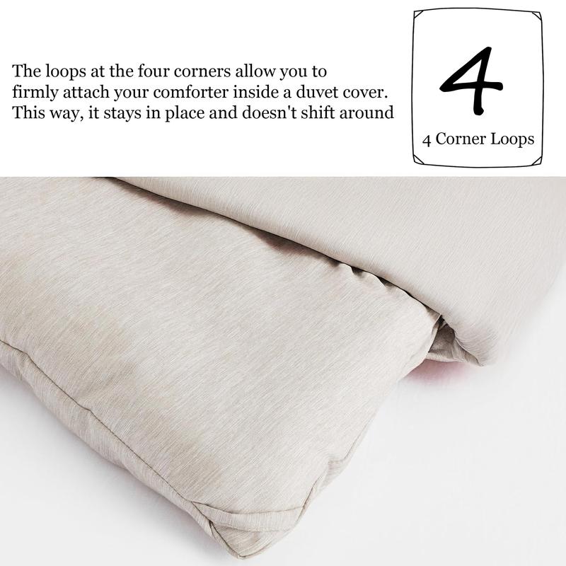 Raybee 3-PCS Soft Comforter Set Queen Size ,Bedding Set for Winter ,Soft Luxury Cationic Dyeing Comforter for All Season,Including 1 Comforter Set & 1 Or2 Pillows Shams [Black Friday]