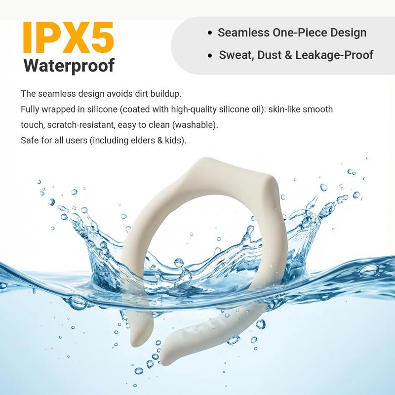 Ekoio Graphene Rechargeable Neck Heater – Soothing Muscle&Neck Pain Relief&Stiff Neck Relief, Fast Heat Therapy, 8H Battery Life&Portable, Wearable for Home, Office & Outdoor, Perfect Gift for Mom, Dad, Him & Her, Valentine's Day Gift, Mother's Day Gift