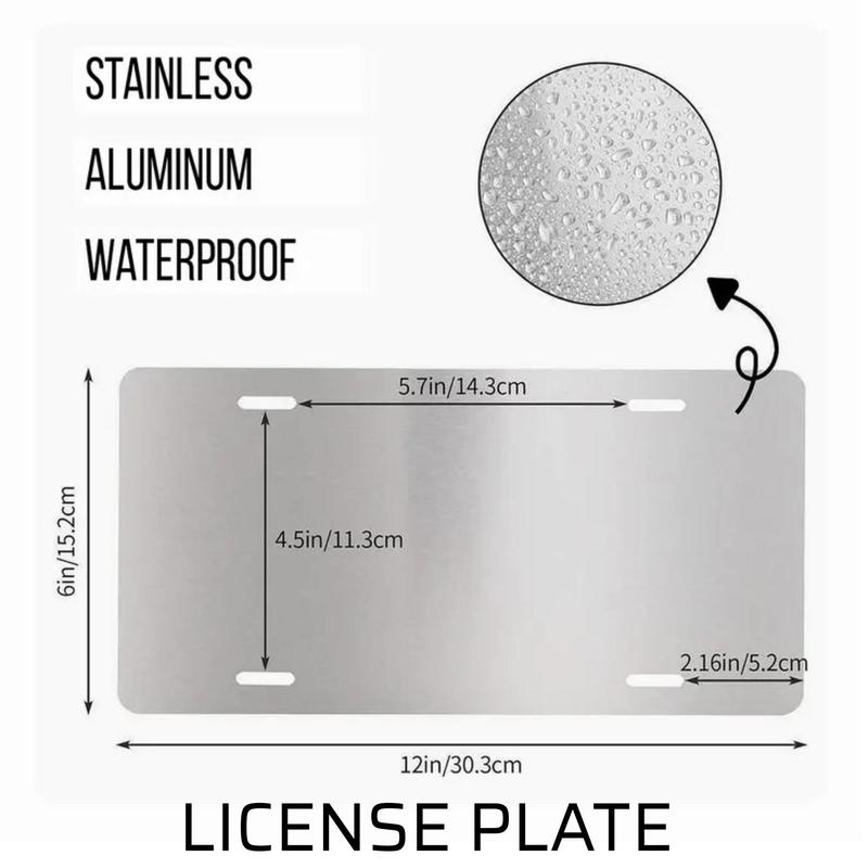 Mama Checkered License Plate, Custom Car Tag for Women, Car Coasters, Retro Mama License Plate, License Plate Frame, Rock