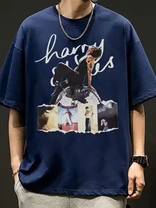 [Sale Up To 30%] Harry Styles Kiss All The Time New Album Vintage Shirt, HS4 Graphic Tee, Retro Music Tour Style T-Shirt, Unisex Fan Gift