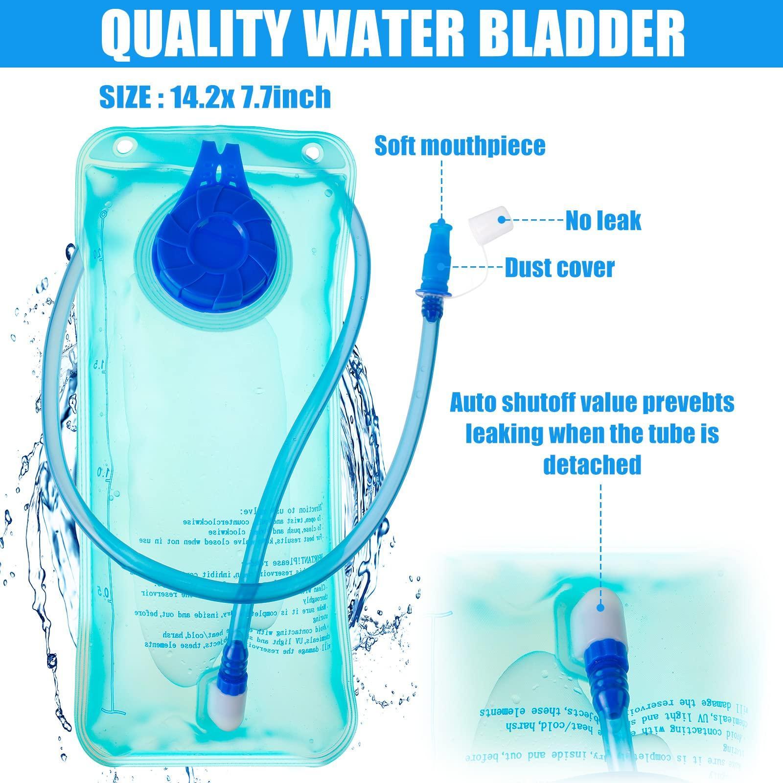 2pcs Running Hydration Vest - Lightweight Insulated Hydration Backpack with 2L Water Bladder, Adjustable Chest Straps and Reflective Water Backpack for Trail Running Marathon Race Hiking Cycling 2pcs Running Hydration Vest - Lightweight Insulated Hydration Backpack with 2L Water Bladder, Adjustable Chest Straps and Reflective Water Backpack for Trail Running Marathon Race Hiking Cycling