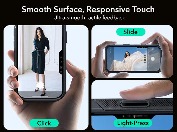 ESR for iPhone 17/16/15 Case with Stash Stand, Camera Control, 23FT Military-Grade Shock-Absorbing Drop Protection, Compatible with MagSafe Accessories, Magnetic Cyber Series