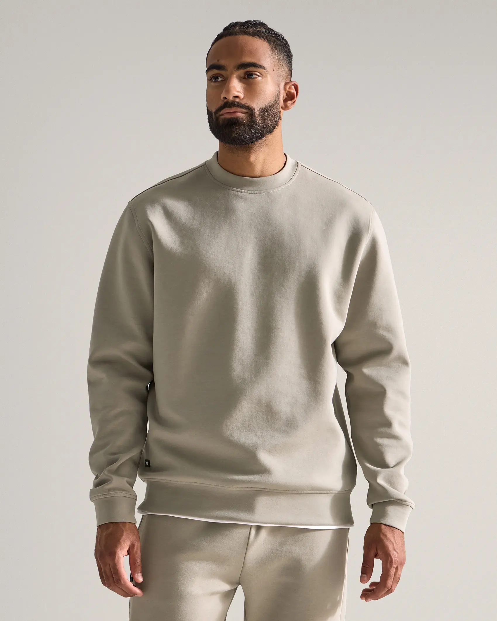 Roamknit Crewneck Sweatshirt Casual Menswear Classic Fabric Soft Knitwear