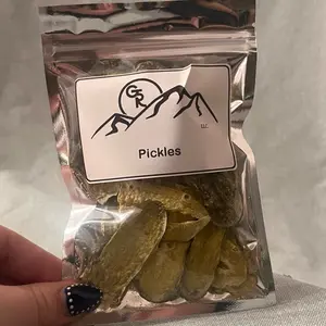 Freeze Dried Dill Pickles - Crispy Crunchy Snack for On-the-Go Enjoyment