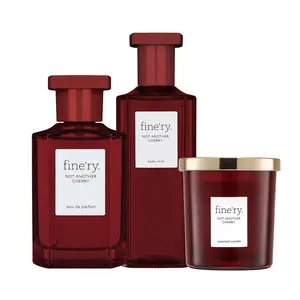 fine'ry - Not Another Cherry Fragrance Gift Set - EDP + Candle + Body Mist