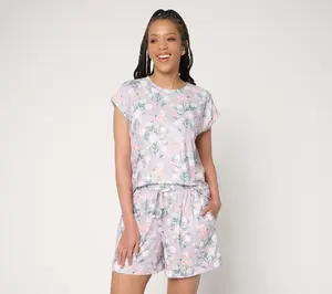 Berkshire Homewear Silky Smooth Short Sleeve & Short Lounge Set