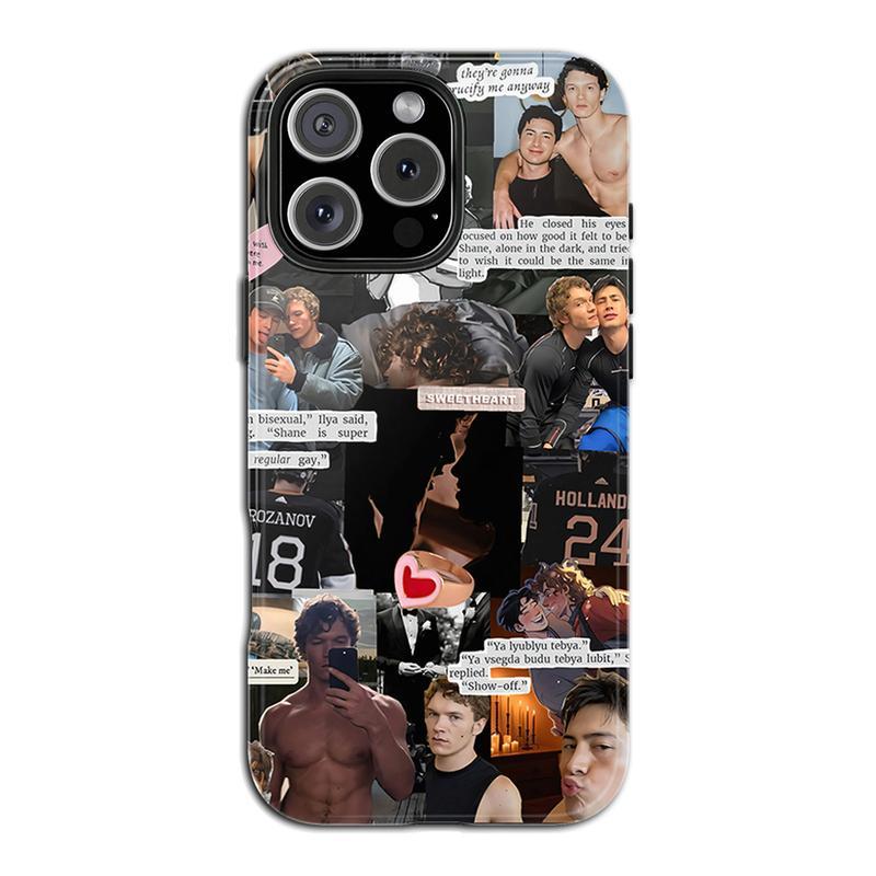 Heated Rivalry Phone Case, Hollande, Rozanov, Game Changers Shockproof Case Cover Compatible With iPhone 16 15 14 13 12 11 Pro Max X XS, Galaxy S25 S24 S23 S22 Ultra, Gift For Fans .ont