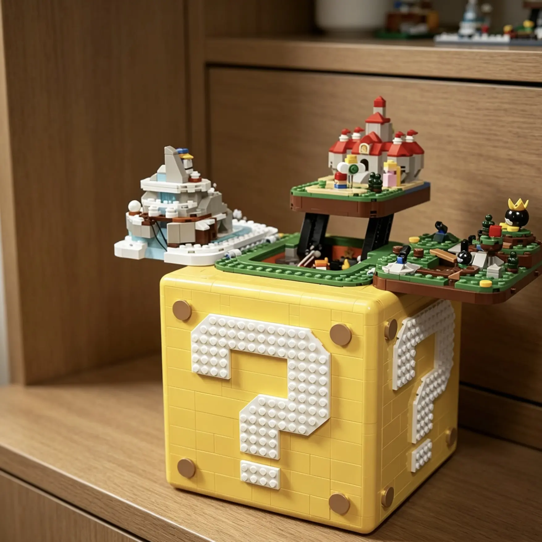 2064 Pieces Building Toy Set for Kids and Fans Ages 12 and Up, A Fun Gift for Fans and Anyone Who Loves Creative Play, #SummerVibes