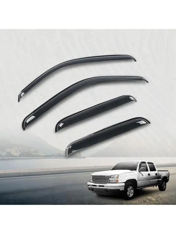 Fit For 99-06 CHEVY Silverado/GMC Sierra EXTENDED Cab Window Visor Rain Guards