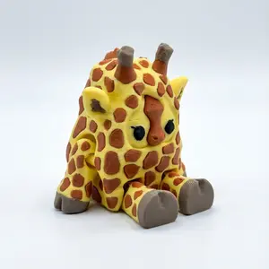 Yetis Gone Wild Series – Giraffe | Elephant | Chimp | Lion | Leopard | Yetis | Figures | 7 figures to Collect | Limited Series Punk Figures