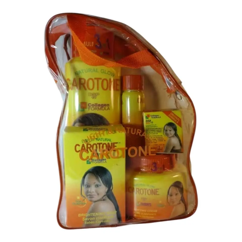 Carotone Moisturizing Hydrating Body Care Set, 5-Piece Beauty & Personal Care Bath Bundle, Moisturizer