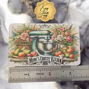 Mama's Country Kitchen Sublimated Fridge Magnet – Decorative Kitchen Magnet