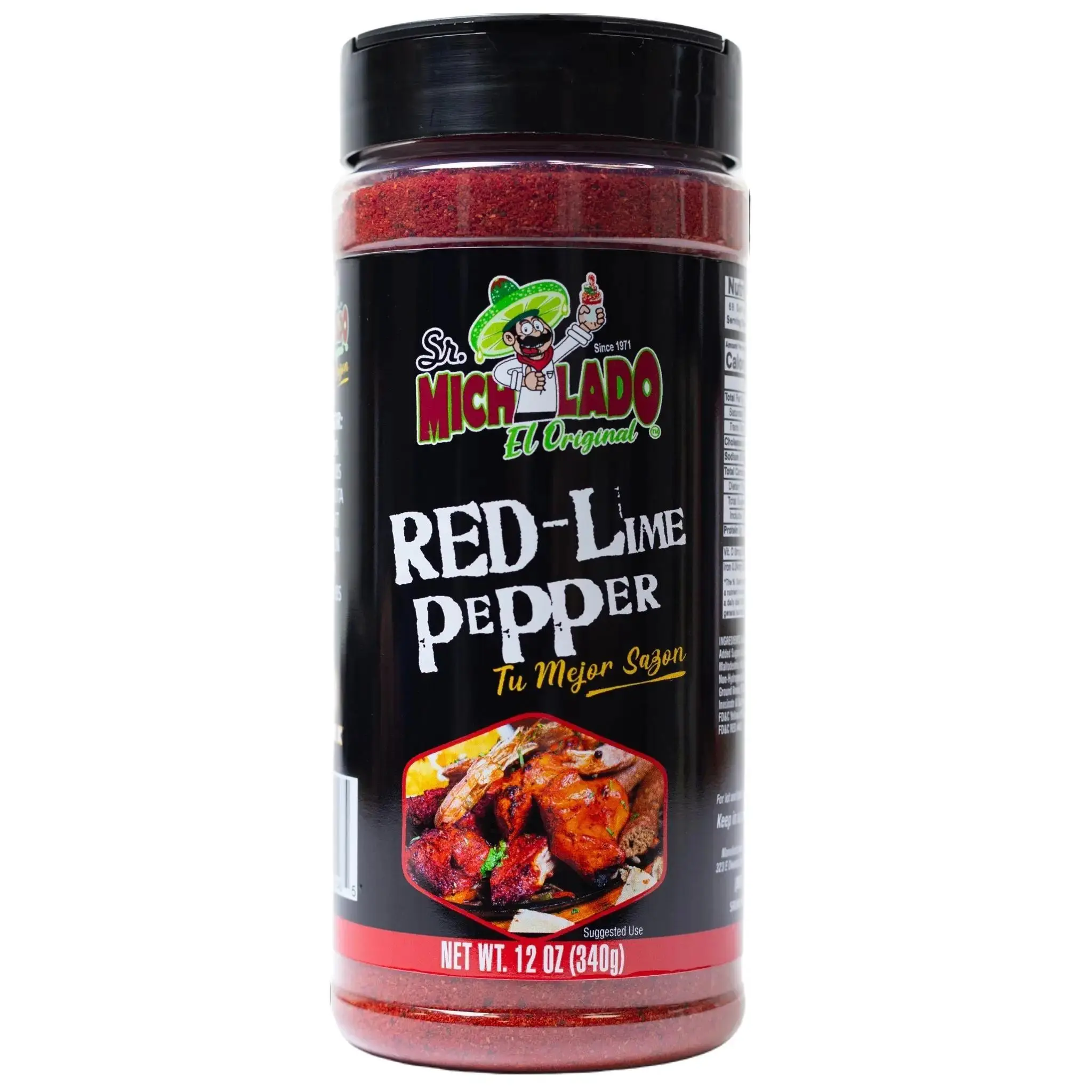 RED-LIME-PEPPER Seasoning - Sr. Michelado - Bottle Spice Flavor powder seasoning