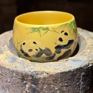 58 Handmade porcelain Jianzhan cup, teacup, drinking cup,kiln masterpiece LIN XING