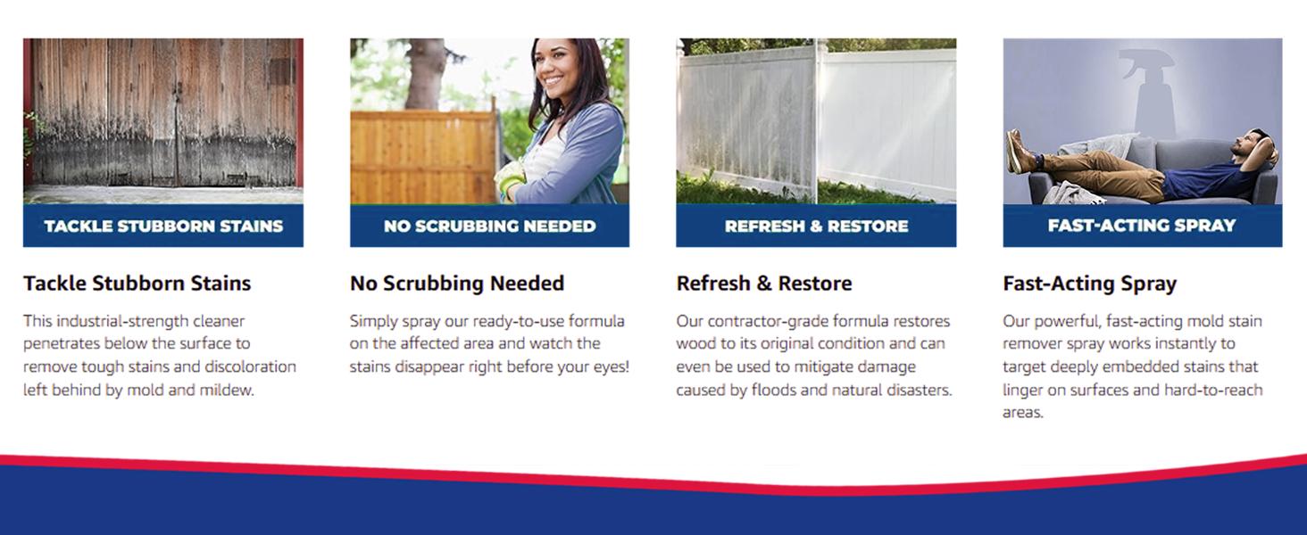 【Liapu】Active mold stain remover  - Prevents Mould Regrowth. Household