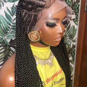 Cornrow braided wig