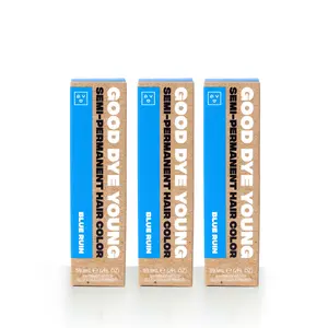 Good Dye Young Blue Ruin Trio Classic Cobalt Blue Semi-Permanent Hair Dye 3 x 2 FL OZ Bottles Salon-Grade Pigments Cruelty-Free