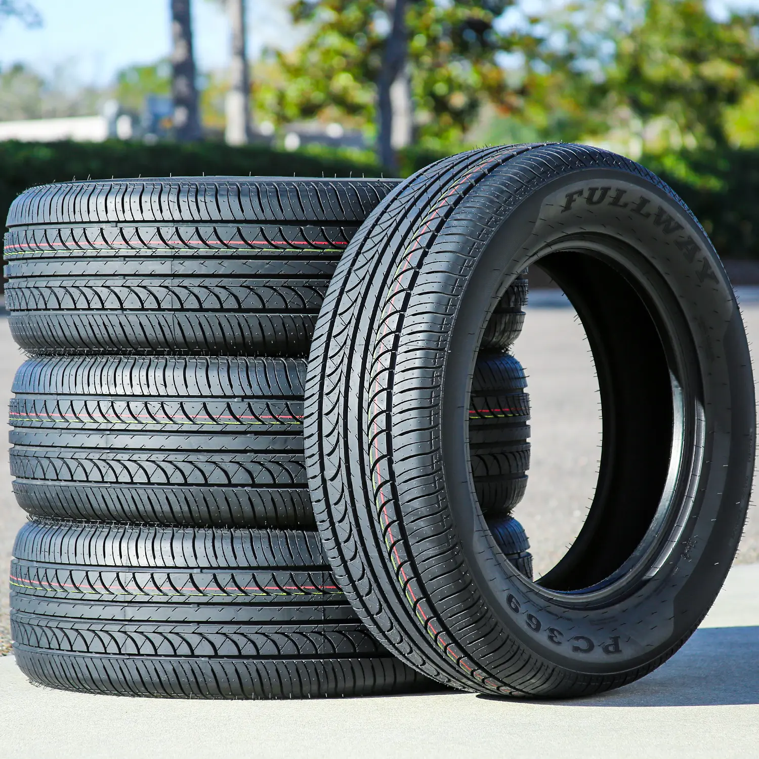 4 Fullway PC369 225/65R17 102H All Season Performance Tires UTQG 380AA