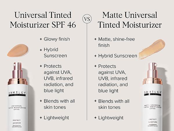 DRMTLGY Matte Universal Tinted Moisturizer SPF 46 1.7 fl oz Facial Hydrate DRMTLGY Matte Universal Tinted Moisturizer SPF 46 1.7 fl oz Facial Hydrate