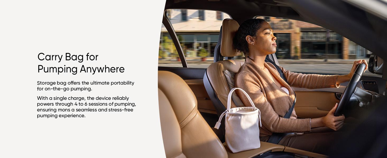 Eufy E10 Wearable Breast Pump, Hands-Free Electric Breast Pump with App Control, Personalized Smart Rhythm, Hospital Grade Suction for More Milk, Portable, Leak-Proof & Ultra-Quiet