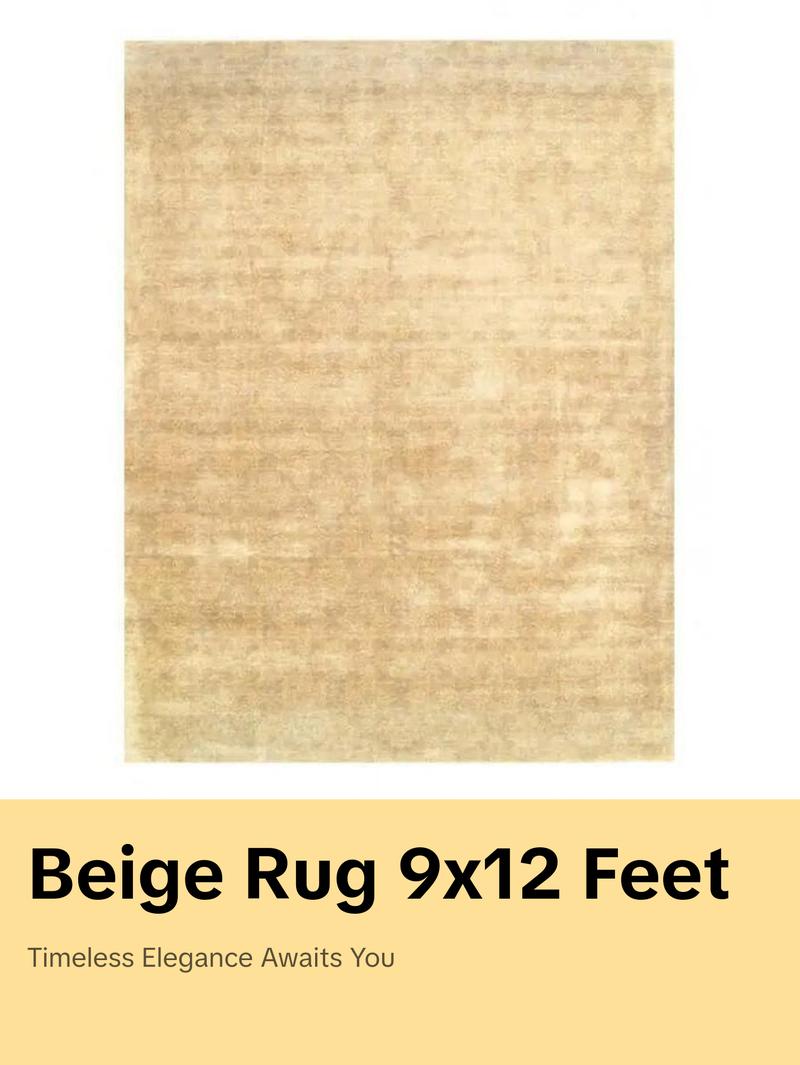 Canvello Beige Savannah Grass - 9' X 12'