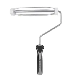 9″ Heavy Duty Paint Roller Frame – 4-Wire Cage with Soft Grip Handle