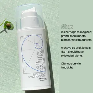 snail mucin shaving cream