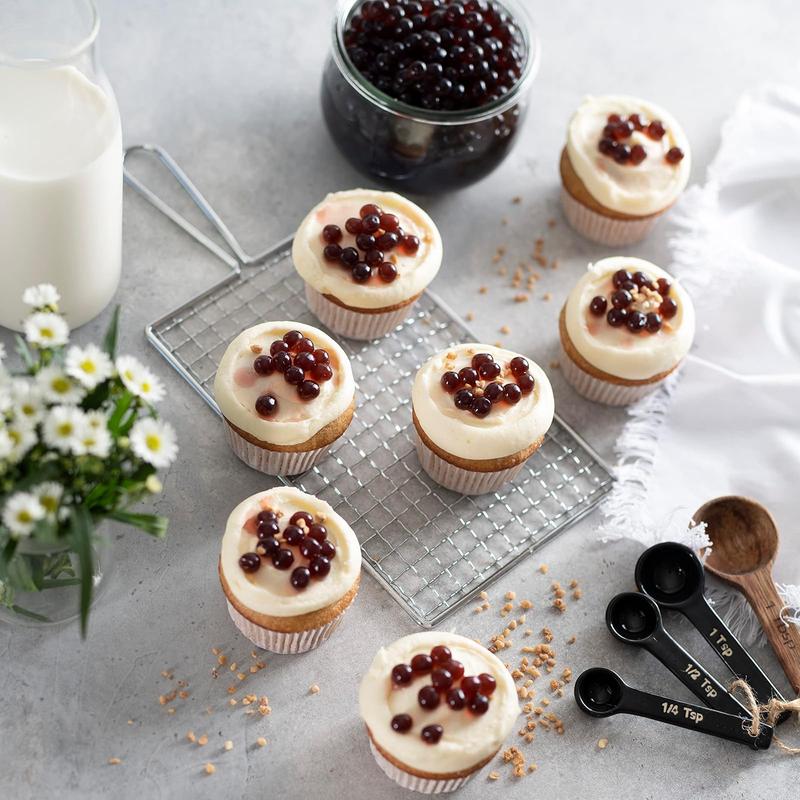 BREXONIC Boba Pearls, Pomegranate Popping Bursting Boba, Tapioca Pearls For Bubble Tea, No Artificial Colors (Pomegranate, 1 LB 1 Pack)