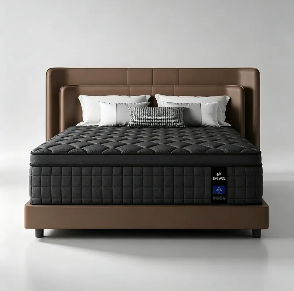Medium Firm Hybrid Memory Foam Mattress - 8/10/12/14 in Twin, Full, Queen, King Sizes, Lumbar Support, Ergonomic Design, for Home Rooms, Hotels, Boxed Furniture Gift, Memory Foam Mattresses, Queen Size Mattress,dorm essentials,home decor