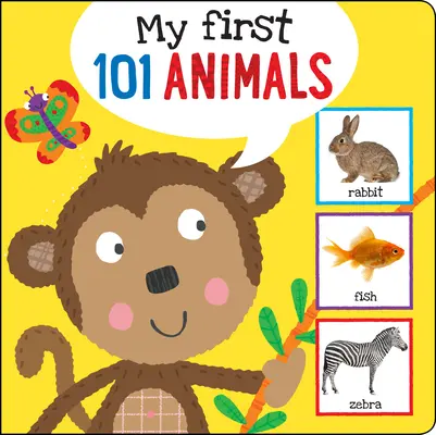 USED Book - I'm Learning My First 101 Animals! Board Book by Simon Abbott (Misc.) - english