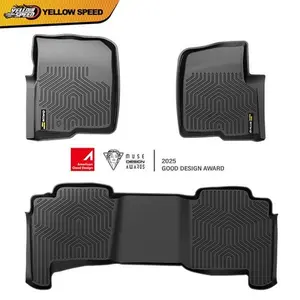 3D TPE Rubber Floor Mats Liners New Fit For 2004-2008 Ford F-150 Super Crew Cab new