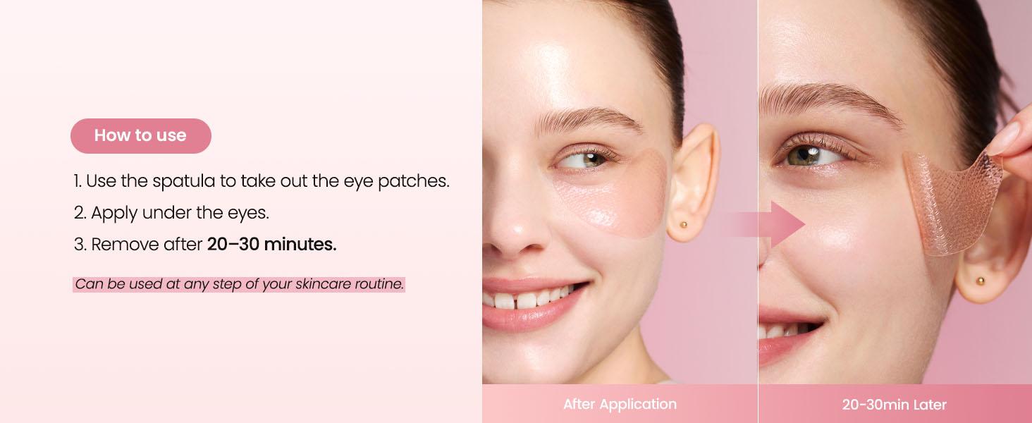 [Biodance Official] Collagen Peptide Eye Patch | Anti Wrinkle Patches for Face & Smile Line Patches, Under Eye Mask for Fine Lines, Eye Bags & Wrinkles, Korean Skin Care (60ea)