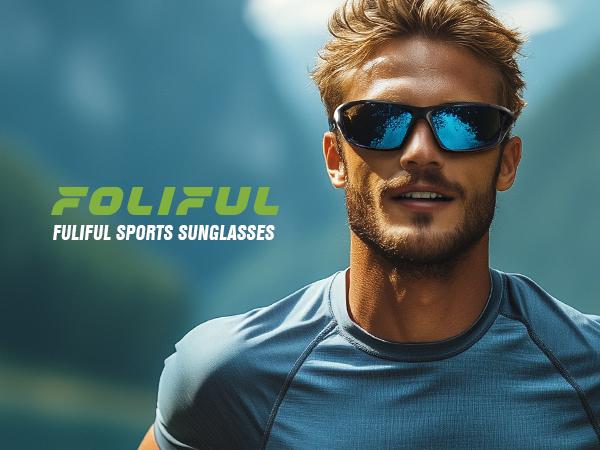 3 Pack Polarized Sports Sunglasses for Men, Sunglasses Wrap Around UV400 Protection for Cycling Fishing Driving