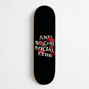 Anti Social Club Skateboard Wall Art