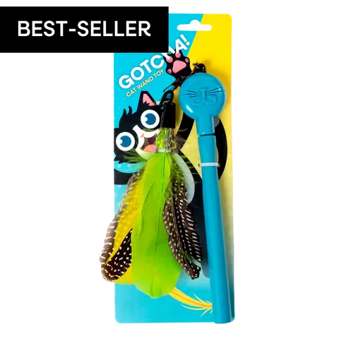 Gotcha! Cat Wand Toy