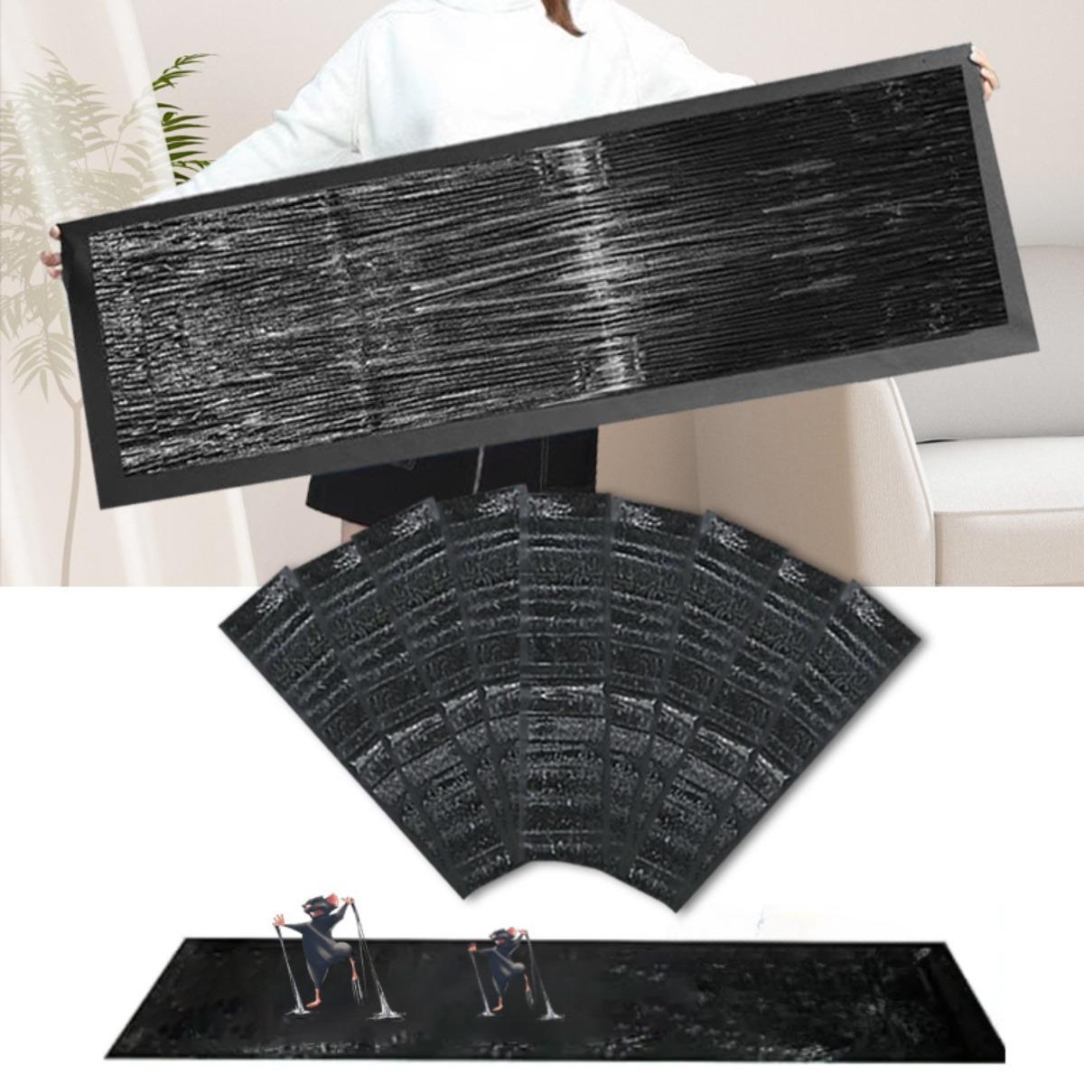 4 Pieces Power Sticky Boards , safe for home pest control, can be used indoors or outdoors, easy to install