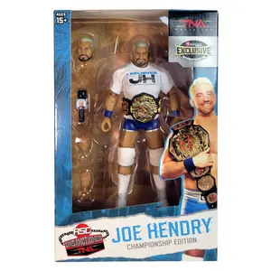 (Variant - Belt around Waist) Joe Hendry TNA Championship Edition - RSC Unsanctioned TNA Exclusive Ringside Collectibles TNA Toy Wrestling Action Figure