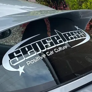 Senseless Y2K Vinyl Car Windshield Banner