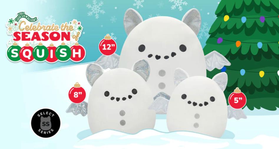 Squishmallows Snowman Emily, Select Series Plush, Perfect Cozy Companion, Stuffed Animals 3 Sizes