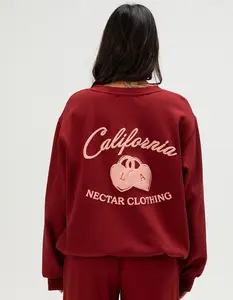NECTAR CLOTHING California Womens Crewneck Sweatshirt