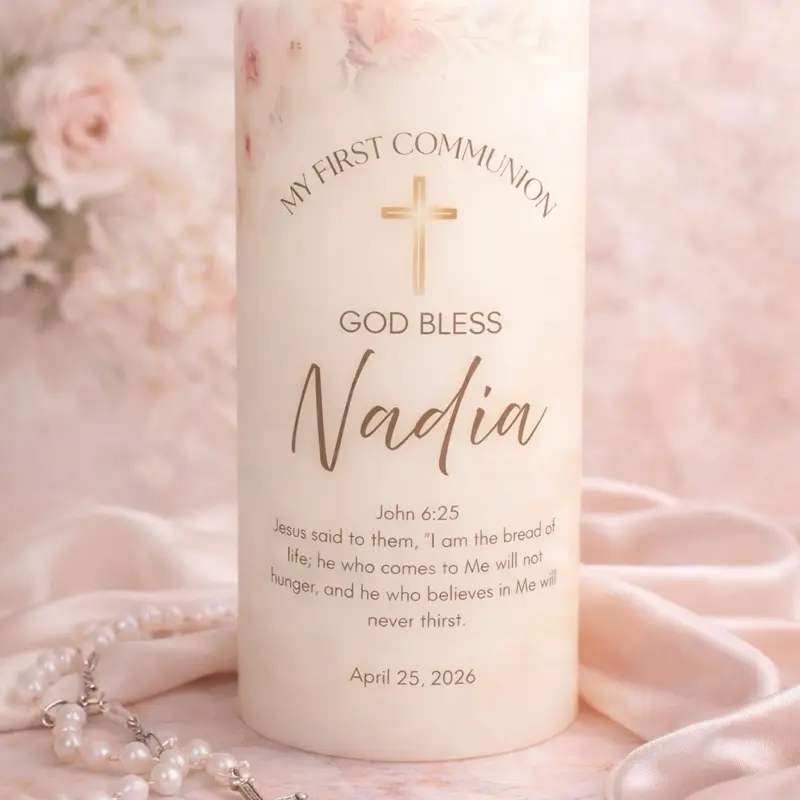 Personalized candles