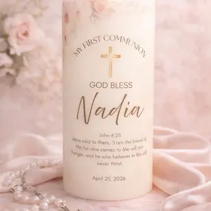 Personalized candles