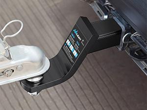 Nilight Trailer Hitch Ball Mount with 5/8" Hitch Pin Clip Fits 2 Inch Receiver Square 7500 lbs 4" Drop, 3” Rise, 1” Hole, Gloss Black Powder Coast